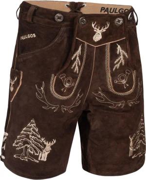 PAULGOS Trachtenhose Herren Lederhose Kurz mit