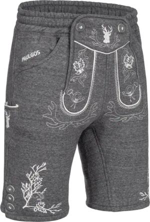 PAULGOS Trachtenhose Herren Jogginghose Design Lederhose