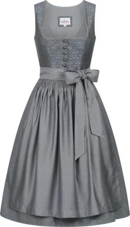 Nübler Dirndl Mididirndl Galina in Nachtblau