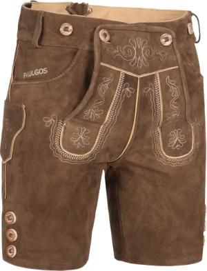 PAULGOS Trachtenhose Herren Lederhose Kurz mit