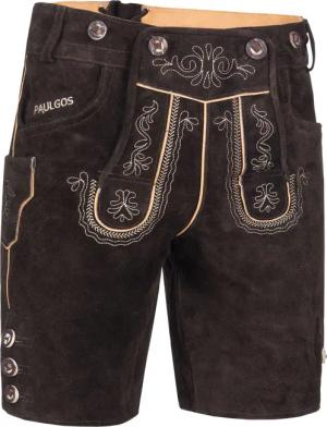 PAULGOS Trachtenhose Herren Lederhose Kurz mit