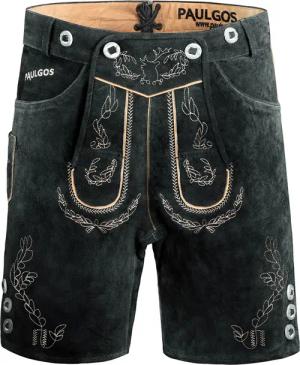 PAULGOS Trachtenhose Herren Lederhose Kurz mit