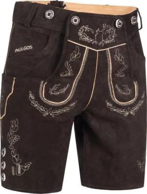 PAULGOS Trachtenhose Herren Lederhose Kurz mit