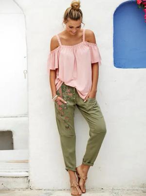 Witt Klassische Bluse Carmenbluse