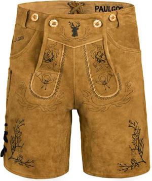 PAULGOS Trachtenhose Herren Lederhose Kurz mit