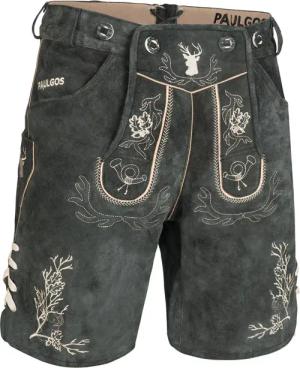 PAULGOS Trachtenhose Herren Lederhose Kurz mit