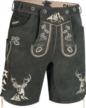 PAULGOS Trachtenhose Herren Lederhose Kurz mit
