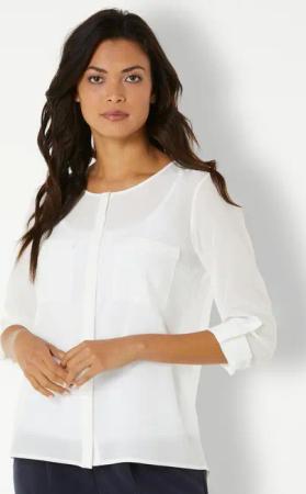 heine Klassische Bluse Seiden-Bluse