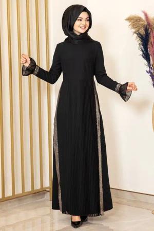 Modavitrini Maxikleid Damen Hijab Abendkleid mit