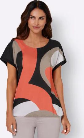 Witt Klassische Bluse Druckbluse