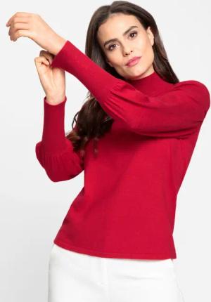heine Strickpullover Stehkragen-Pullover