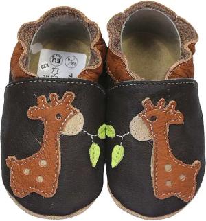 HOBEA-Germany Krabbelschuhe Giraffe 16/17 (0 -