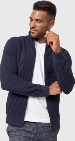Indicode Sweatjacke Bermie mit strukturierter Oberfläche