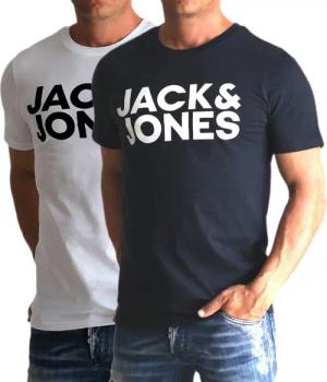 Jack & Jones T-Shirt Bequemes Logo-Shirt
