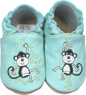 HOBEA-Germany Krabbelschuhe Affen 16/17 (0 -
