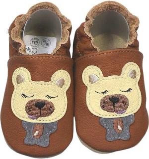 HOBEA-Germany Krabbelschuhe Bär 16/17 (0 -