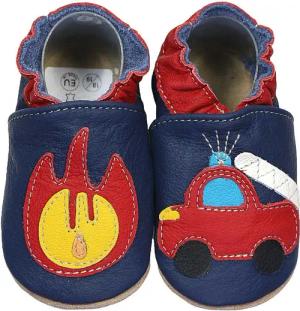 HOBEA-Germany Krabbelschuhe Feuerwehr mit Feuer 16/17