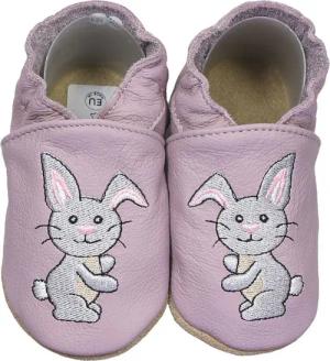 HOBEA-Germany Krabbelschuhe Hase pastell lila 18/19
