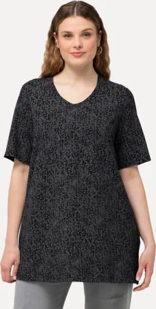Ulla Popken T-Shirt T-Shirt Punkte A-Linie