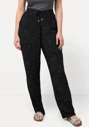 Ulla Popken Schlupfhose Schlupfhose Rose weites