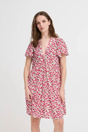 Ichi Minikleid IHAYA lockeres Sommerkleid mit