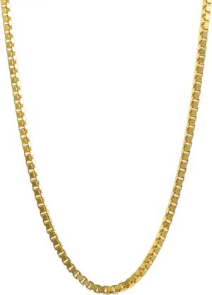 HOPLO Goldkette Goldkette Venezianerkette Länge 45cm