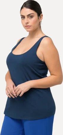 Ulla Popken Longtop Top vorne doppellagig