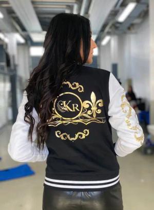 KR-Industries Collegejacke KR Jacket Gold Designerjacke