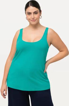 Ulla Popken Longtop Top vorne doppellagig