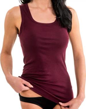 HERMKO Achseltop 1325 Damen Unterhemd Longshirt