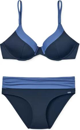 Schiesser Bügel-Bikini Aqua Sea Blossom (2-St)
