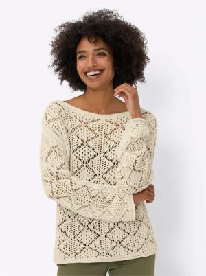 heine Strickpullover Ajourpullover