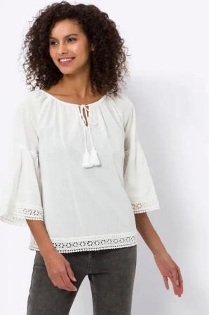 heine Klassische Bluse Baumwollbluse