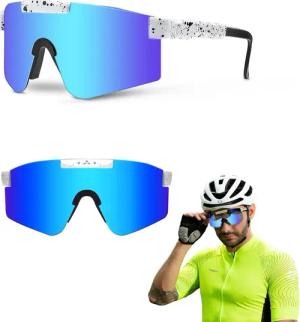 GOLDEN Monoscheibensonnenbrille Sonnenbrille Schutzbrille Sportbrille Fahrradbrille