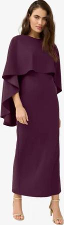 Next Maxikleid Maxikleid mit Cape (1-tlg)