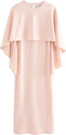 Next Maxikleid Maxikleid mit Cape (1-tlg)