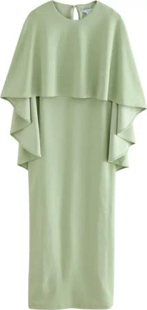 Next Maxikleid Maxikleid mit Cape (1-tlg)