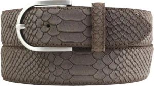 BELTINGER Ledergürtel Damen-Gürtel mit Pythonprägung 4