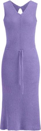 Hessnatur Strickkleid Midi Slim aus reiner