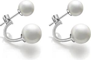 Kim Johanson Paar Ohrstecker Perle (2-tlg),