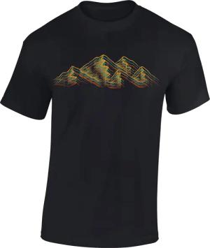 Baddery Print-Shirt Wander Shirt: "Alpen" -