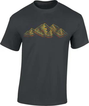 Baddery Print-Shirt Wander Shirt: "Alpen" -