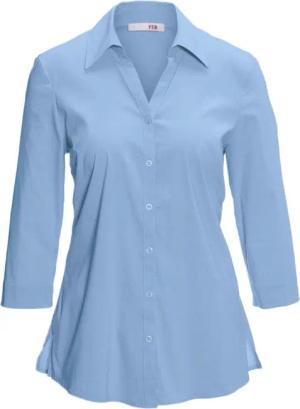 GOLDNER Hemdbluse Kurzgröße: Stretchbequeme Bluse mit