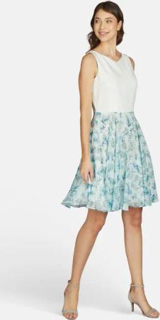 Kleo Cocktailkleid (1-tlg) fließender Chiffon