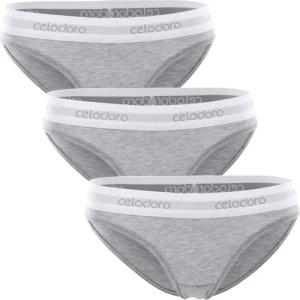 celodoro Slip Damen Bikini Slip (3er