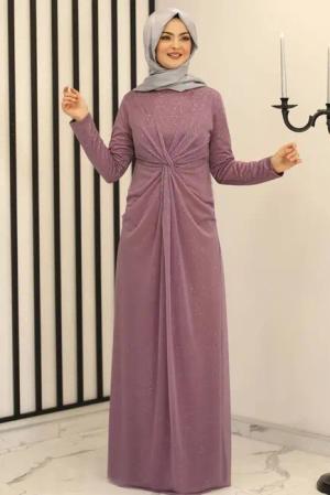 Modavitrini Abendkleid Damen Maxikleid Abiye Abaya