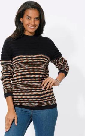 Witt Strickpullover Stehkragenpullover
