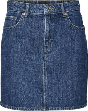 Vero Moda Sommerrock Mini Denim Hoher