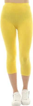 F&K-Mode Caprileggings Damen Capri 3/4 Leggings