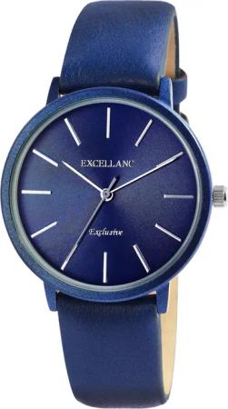 Excellanc Quarzuhr 1900260 Excellanc Damenarmbanduhr, Lederimitationsarmband